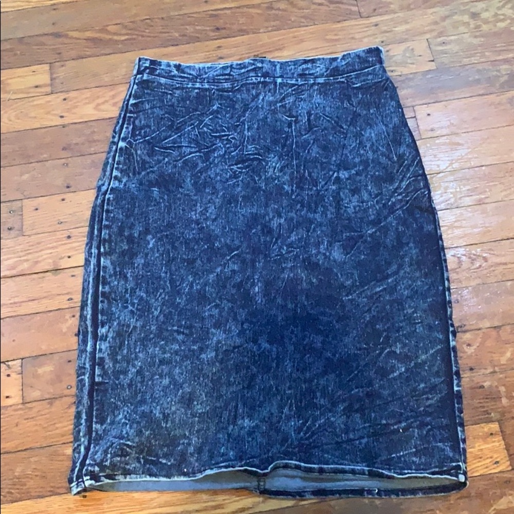 Vintage Jean Skirt